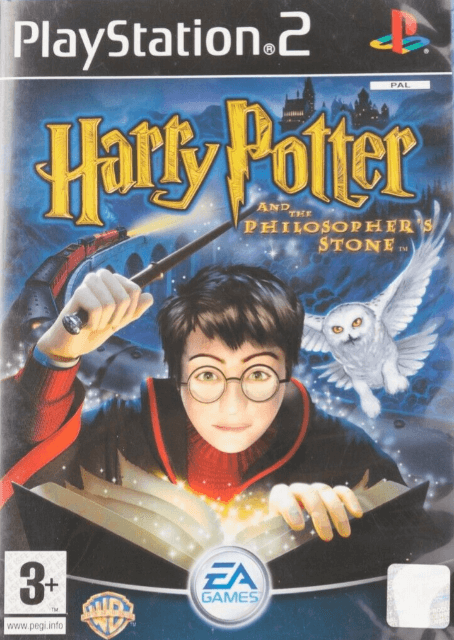 Harry Potter and the Philosopher's Stone box art for Playstation 2